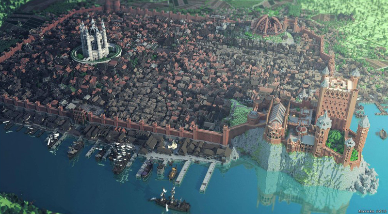 Illustration for article titled Summer Video Game Series: The Best Of Minecraft Architecture